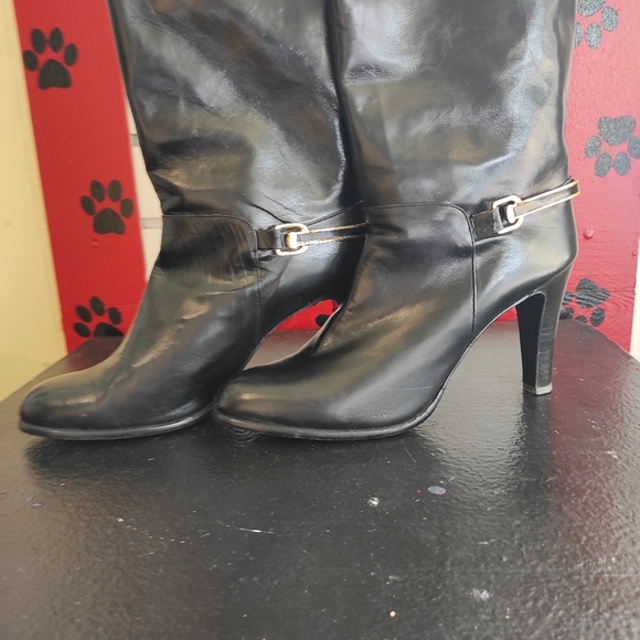 Rosina Ferragamo Schiavone vintage leather boots